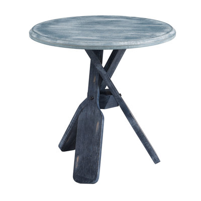 Omar Coastal 3-Leg Decorative Oar Side Table