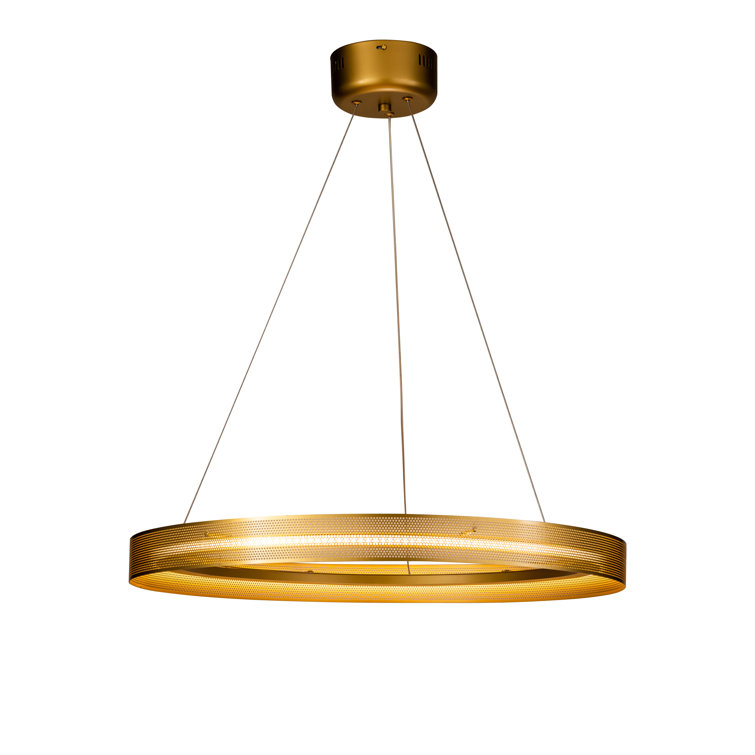 Round brass light fixture Clearance