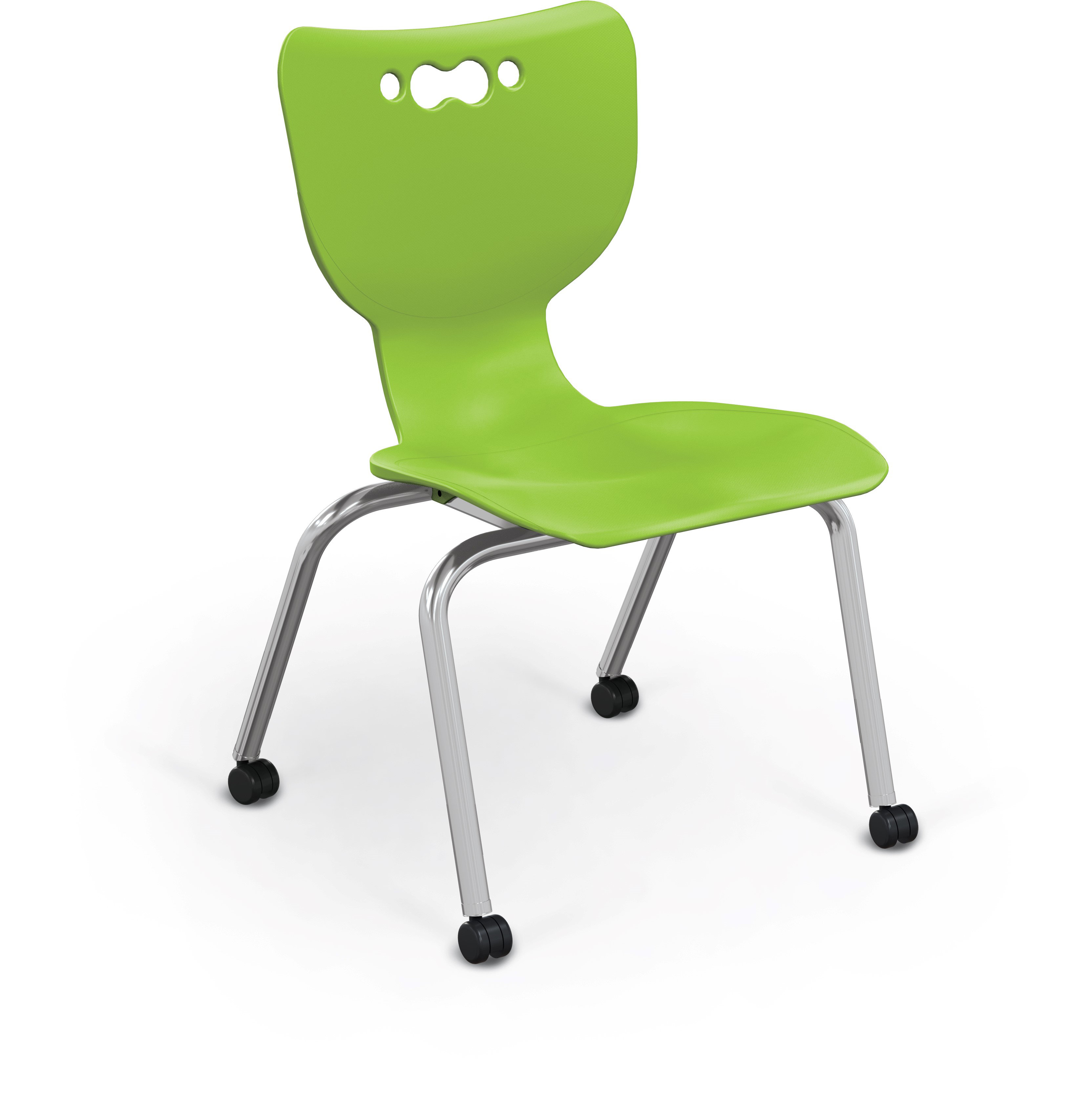 MooreCo Hierarchy 16" Classroom Chair with Casters Wayfair