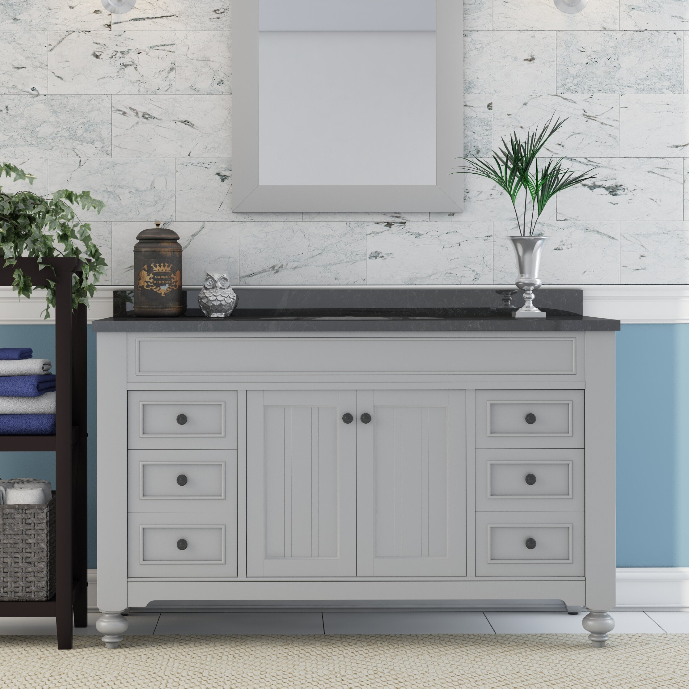 Darby Home Co Cabery 48 Single Bathroom Vanity Set Reviews Wayfair