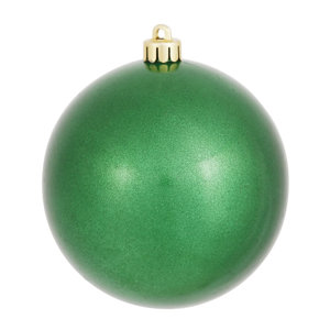 UV Drilled Candy Ball Cap Christmas Ornament