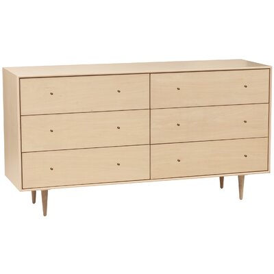 Urbangreen Midcentury 6 Drawer Double Dresser Wayfair