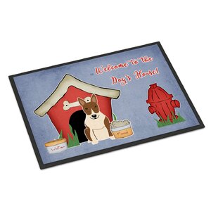 Dog House Bull Terrier Doormat