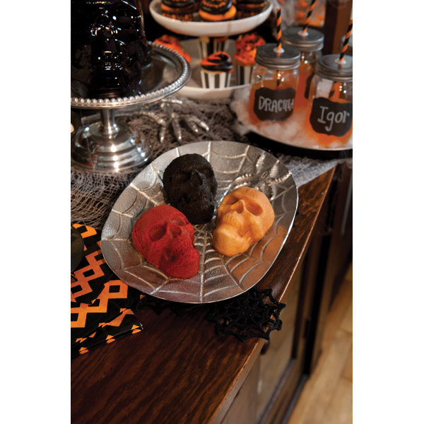 Nordic Ware Skull Cakelet Pan Wayfair