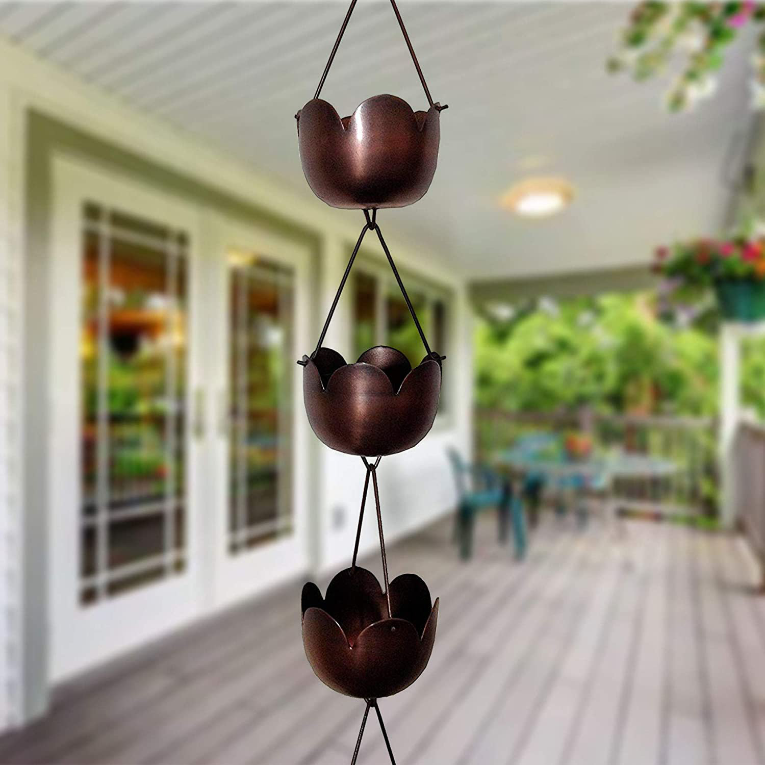 August Grove® Garlough Tulip Rain Chain Wayfair