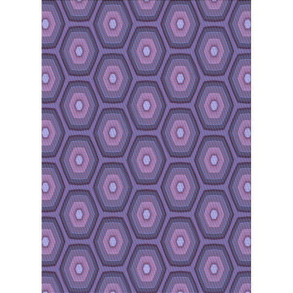 East Urban Home Geometric Wool Purple Pink Area Rug Wayfair