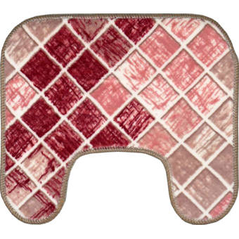 Winston Porter Tibbetts Print Absorbent Soft Bath Rug Set Reviews Wayfair