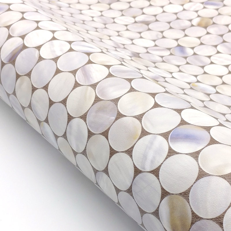 Wrought Studio Villicana Circle Tile 9 8 L X 19 6 W And Wrought Studio Villicana Circle Tile 9