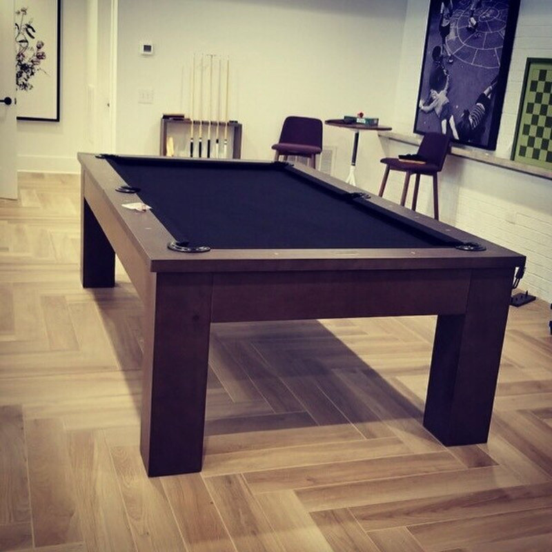 Plank & Hide Fulton 8' Slate Pool Table With Professional ...