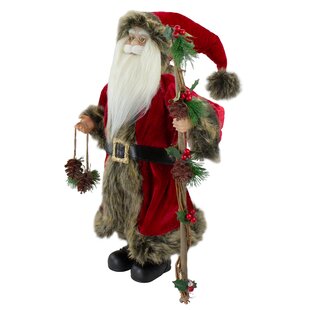 Santa Claus Old World 16" Figure FREE SHIPPING  NEW