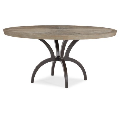 54 inch round extendable dining table