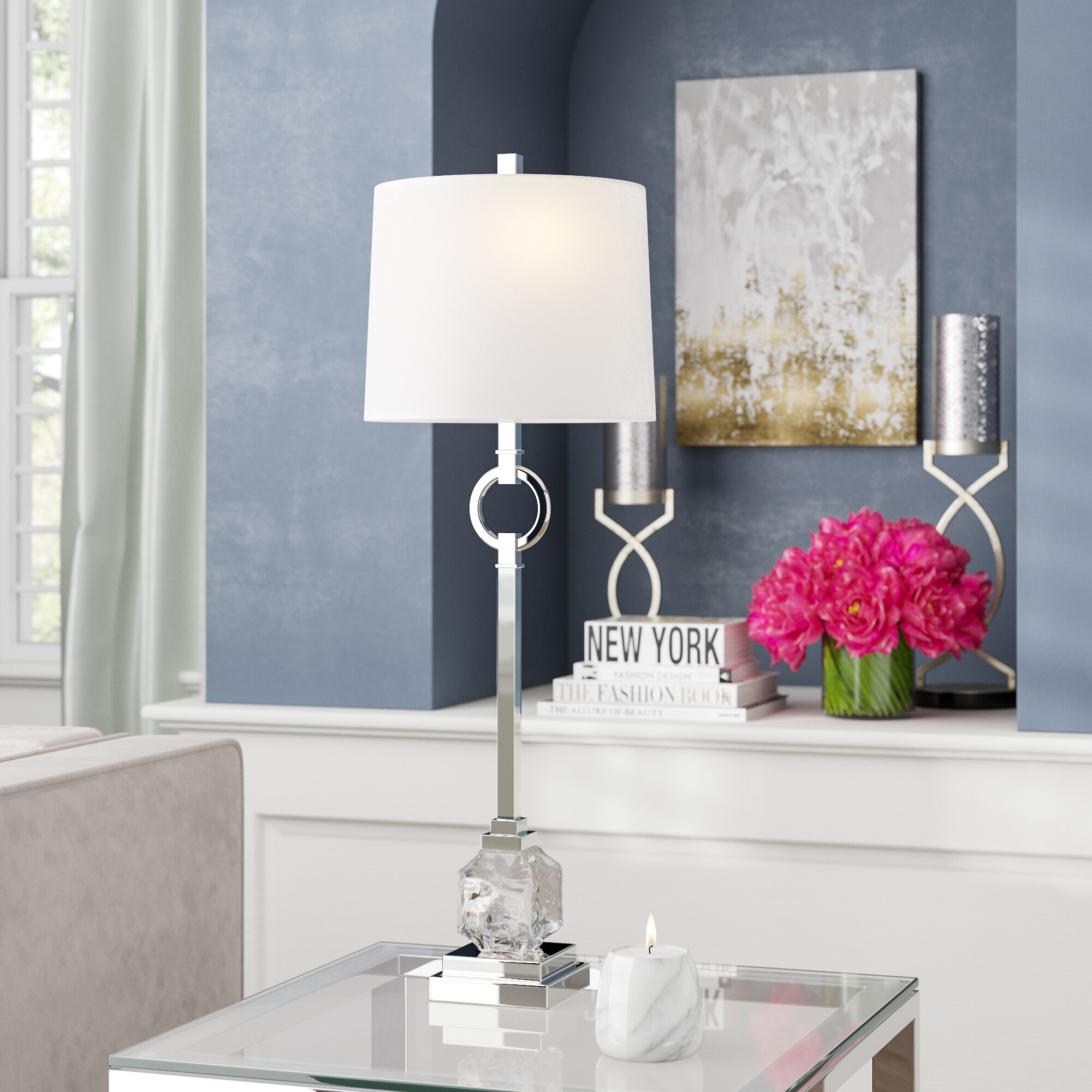 wayfair buffet lamps