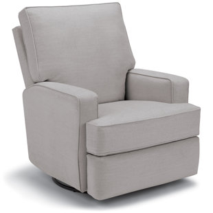 white rocker glider