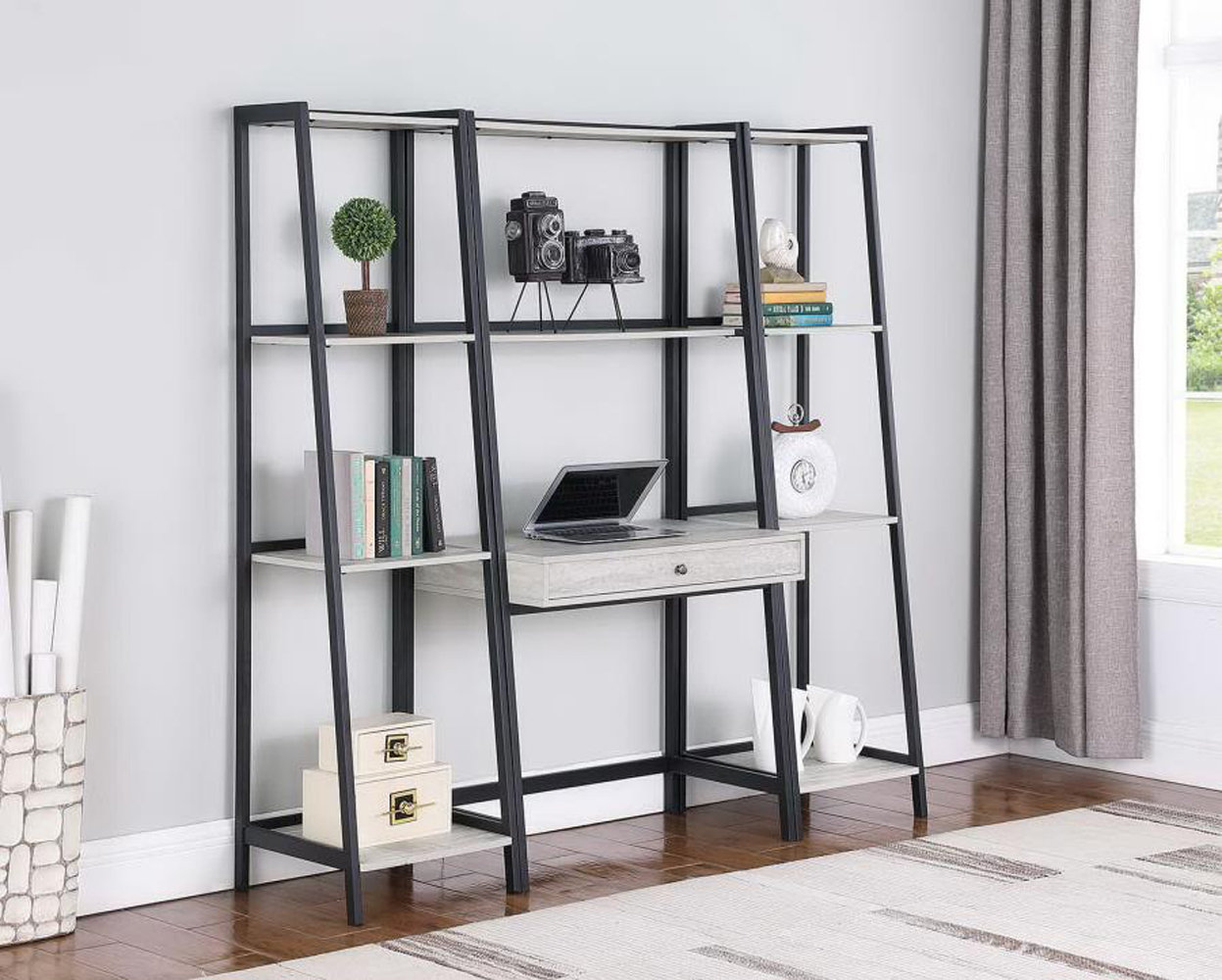 Decor+ Desk/Shelving unit Wayfair