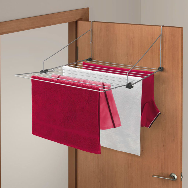 Symple Stuff Hanging Folding Drying Rack Wayfair.co.uk