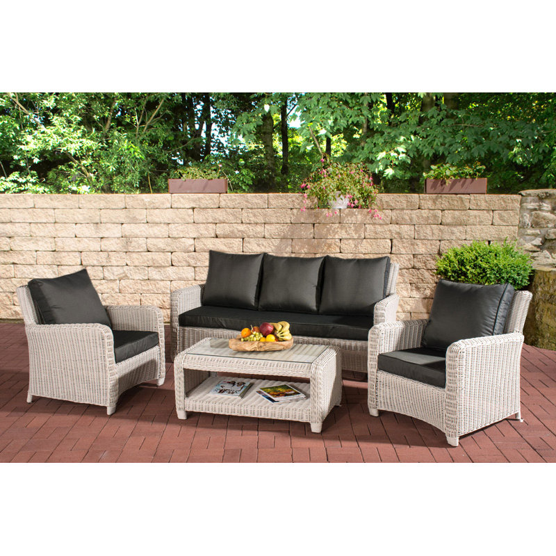 Garten Living 5Sitzer Lounge Set San Raunds aus