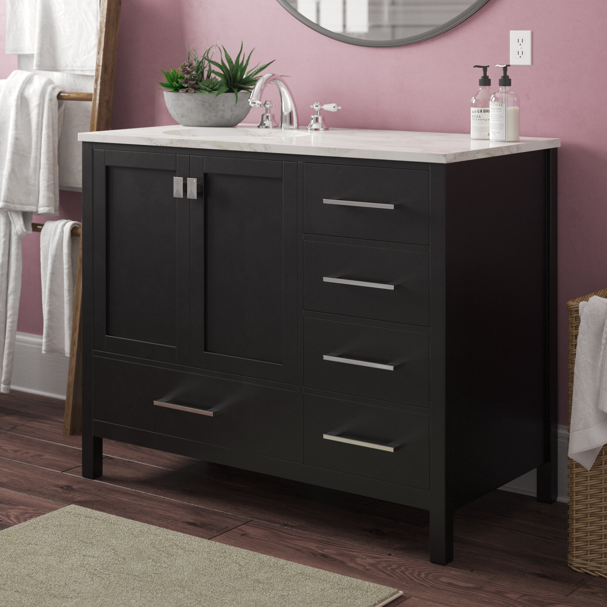 Black Bathroom Vanities You Ll Love In 2020 Wayfair