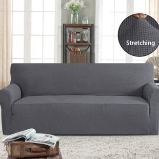 Grey Sofa Slipcovers You Ll Love In 2020 Wayfair Grey Sofa Slipcovers You Ll Love In