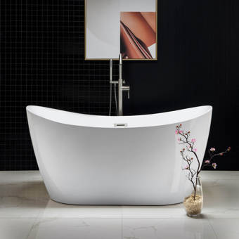 Kohler Tercet 60 X 60 Soaking Bathtub Wayfair