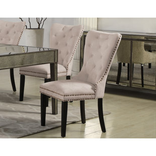 Masonic Side Upholstered Dining Chair (Set Of 2) by Rosdorf Park Amazing