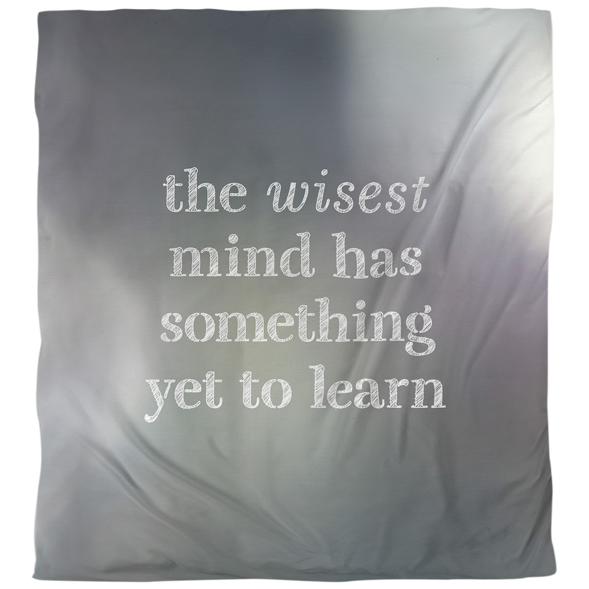 East Urban Home Learning Inspirational Quote Single Duvet Cover Wayfair