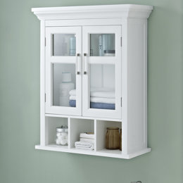 Bathroom Storage Organization You Ll Love Wayfair Wall Mounted Bathroom Cabinets
