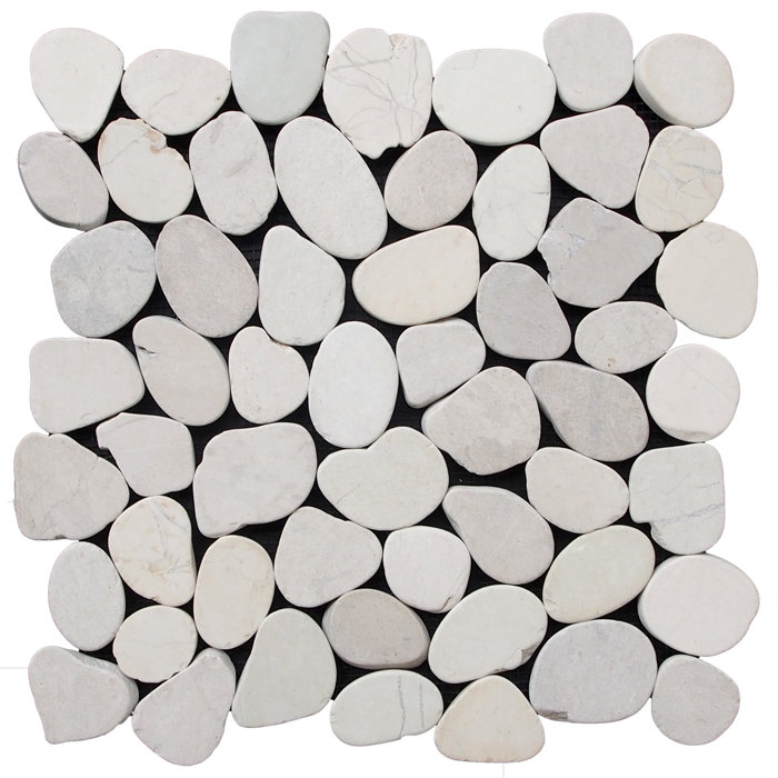 12 X Natural Stone Pebble Tile 12 X Natural Stone Pebble Tile
