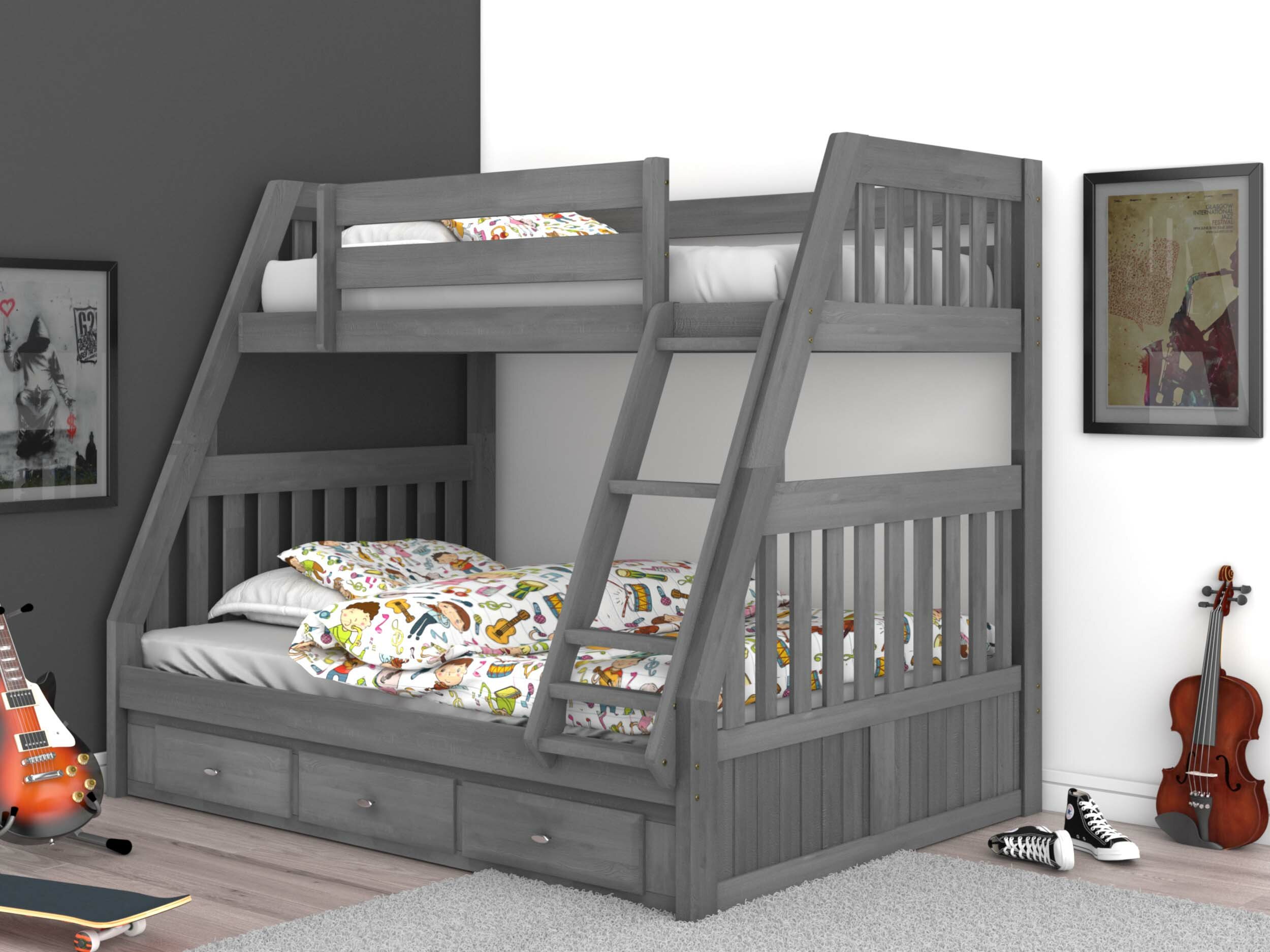 3 set bunk bed