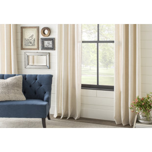 Modern Contemporary Double Wide Curtains Allmodern Quickview