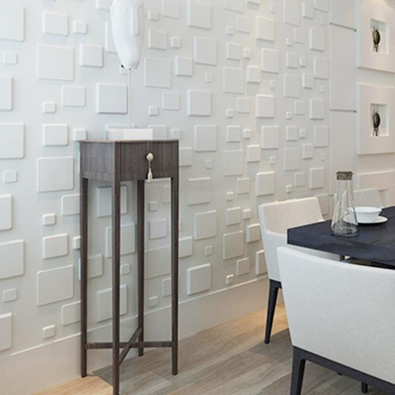 Orren Ellis Barquentine 19 7 X 19 7 Vinyl Wall Paneling In White Wayfair