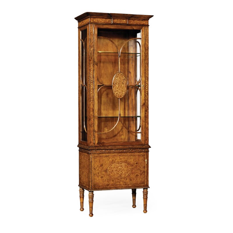 Jonathan Charles Fine Furniture Curio Cabinet Wayfair