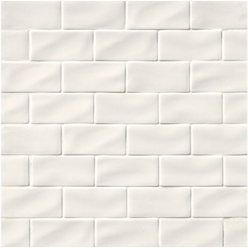 3x6 White Subway Tile Design Ideas Msi 3 X 6 Ceramic Subway Tile In Whisper White Wayfair