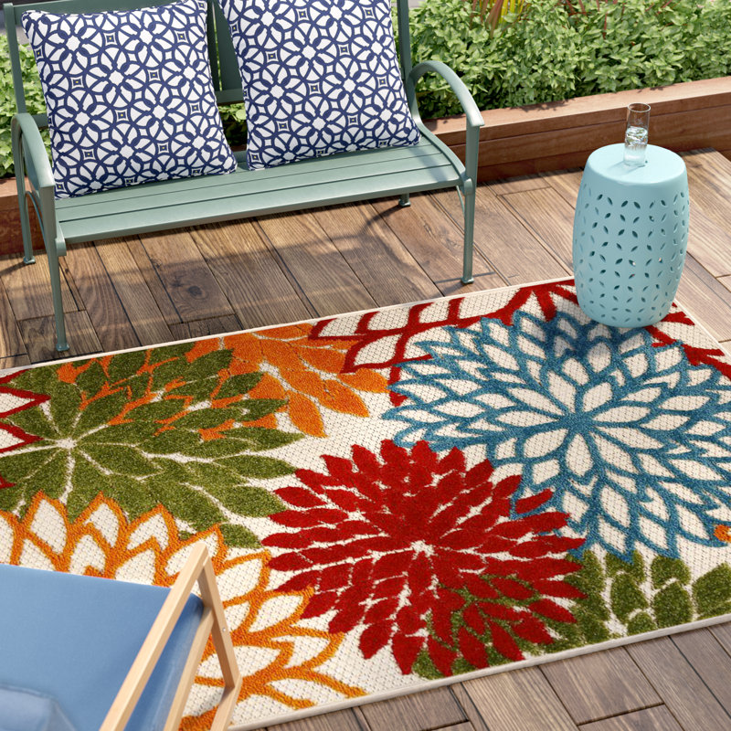 Andover Mills Goldhorn Green Outdoor Area Rug Reviews Wayfair Goldhorn Green Outdoor Area Rug