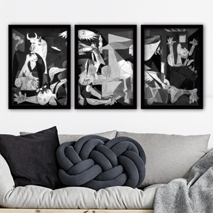 Picasso Bilder Schwarz Weiß - Picasso Schwarz-Weiß Drucke Picasso Druck Set 3 Poster ... - Die angegebenen maße bezeichnen die größe des gedruckten bildes, passepartout und rahmen sind nicht enthalten.