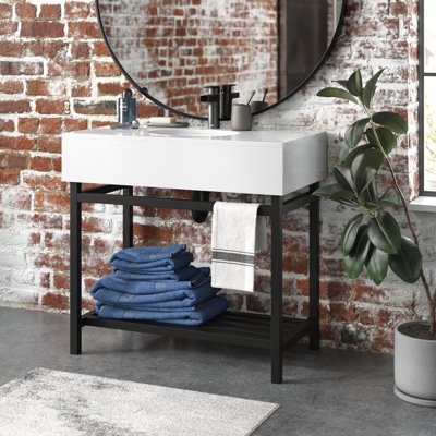 Whittier 36” Single Bathroom Vanity Set