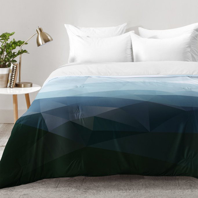 Product titlecomfort spaces pierre comforter set( comforter mini set with one dec pillow ), twin/twin xl, blue. three of the possessed first light comforter set