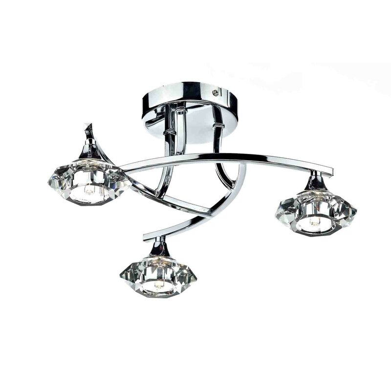 three lamp ceiling lights