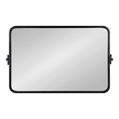 Mishaela Pivot Rectangle Metal Wall Mirror
