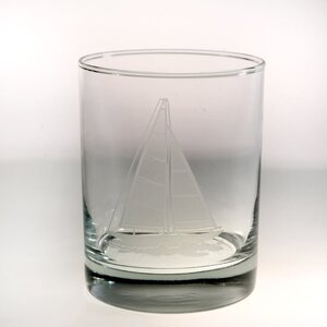 Sailboat DOF Glass (Set of 4)