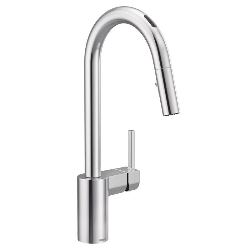 Moen Align Smart Touchless Single Handle Kitchen Faucet With Wave