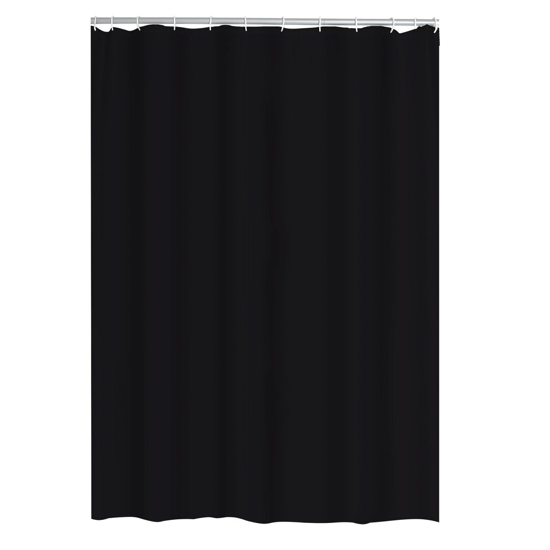 Shower Curtain black