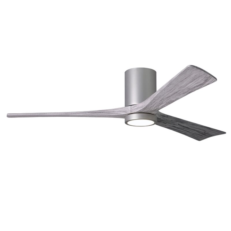 42 Trost 3 Blade Hugger Ceiling Fan With Wall Remote And Light