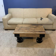 Williston Forge Deon Wheel Coffee Table Reviews Wayfair