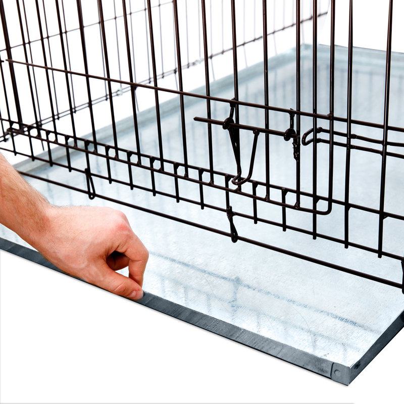 metal crate tray