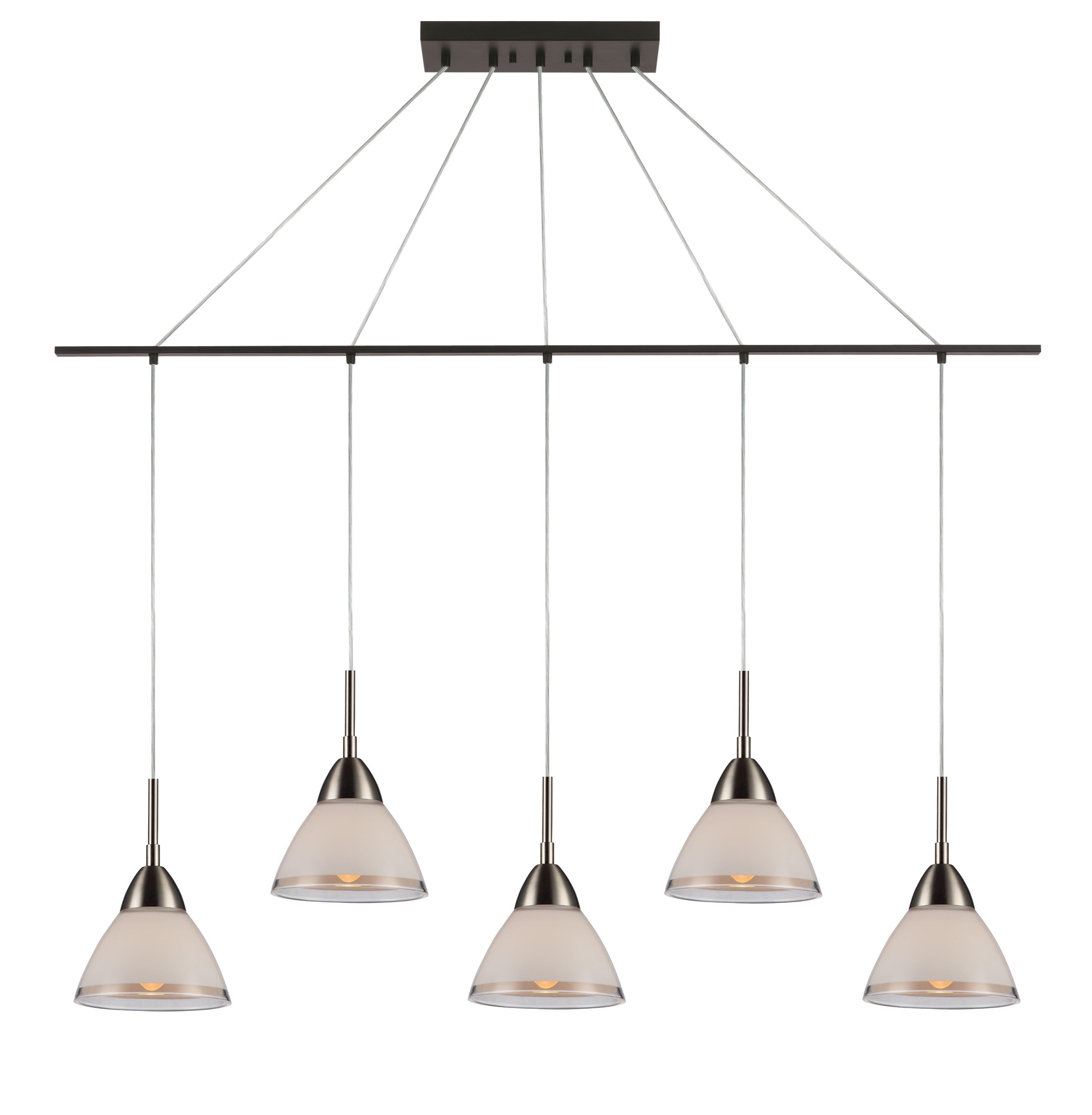 Latitude Run Funsch 5 Light Cluster Bell Pendant Wayfair