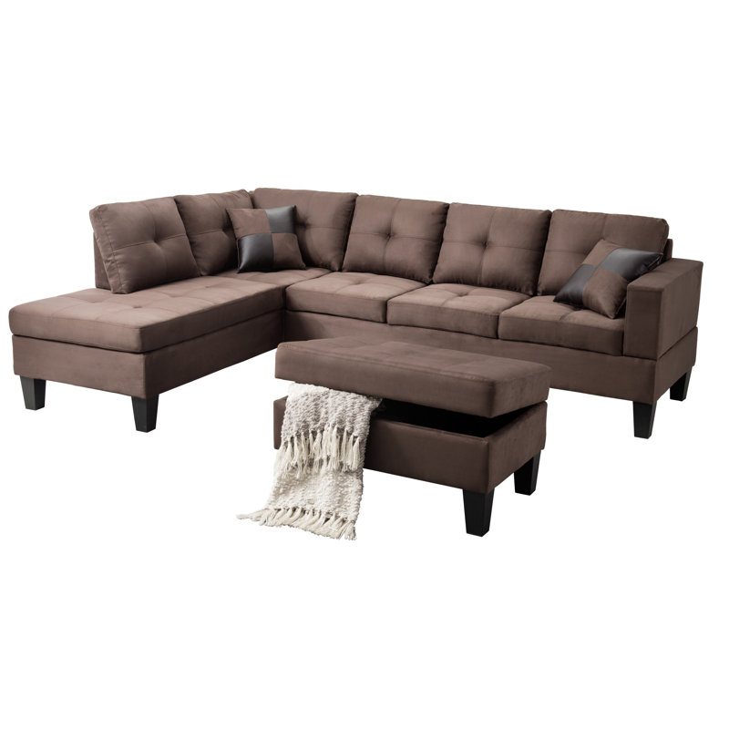 Richview Reversible Sectional Sofa With Ottoman