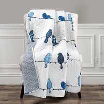 Multicolor Ambesonne Birds Soft Flannel Fleece Throw Blanket 60 x 80 Cozy Plush for Indoor and Outdoor Use Avian Animal Silhouettes with a Dandelion Scene from Nature Fauna and Flora Pattern