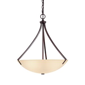 Brickyard 3-Light Inverted Pendant