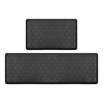 airin anti-fatigue non-skid waterproof kitchen mat (set of 2)