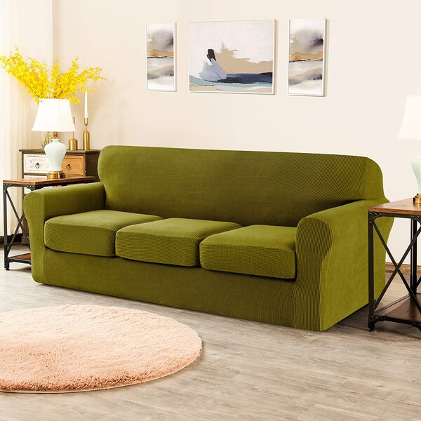 Non slip Faux Leather Sofa Slipcover Protect Your Furniture - Temu Germany